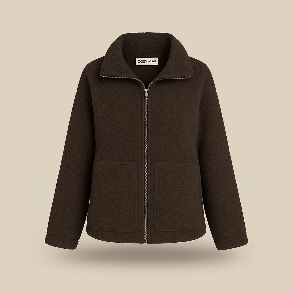 Araminta - Oversized Double zipper Winter Jacket