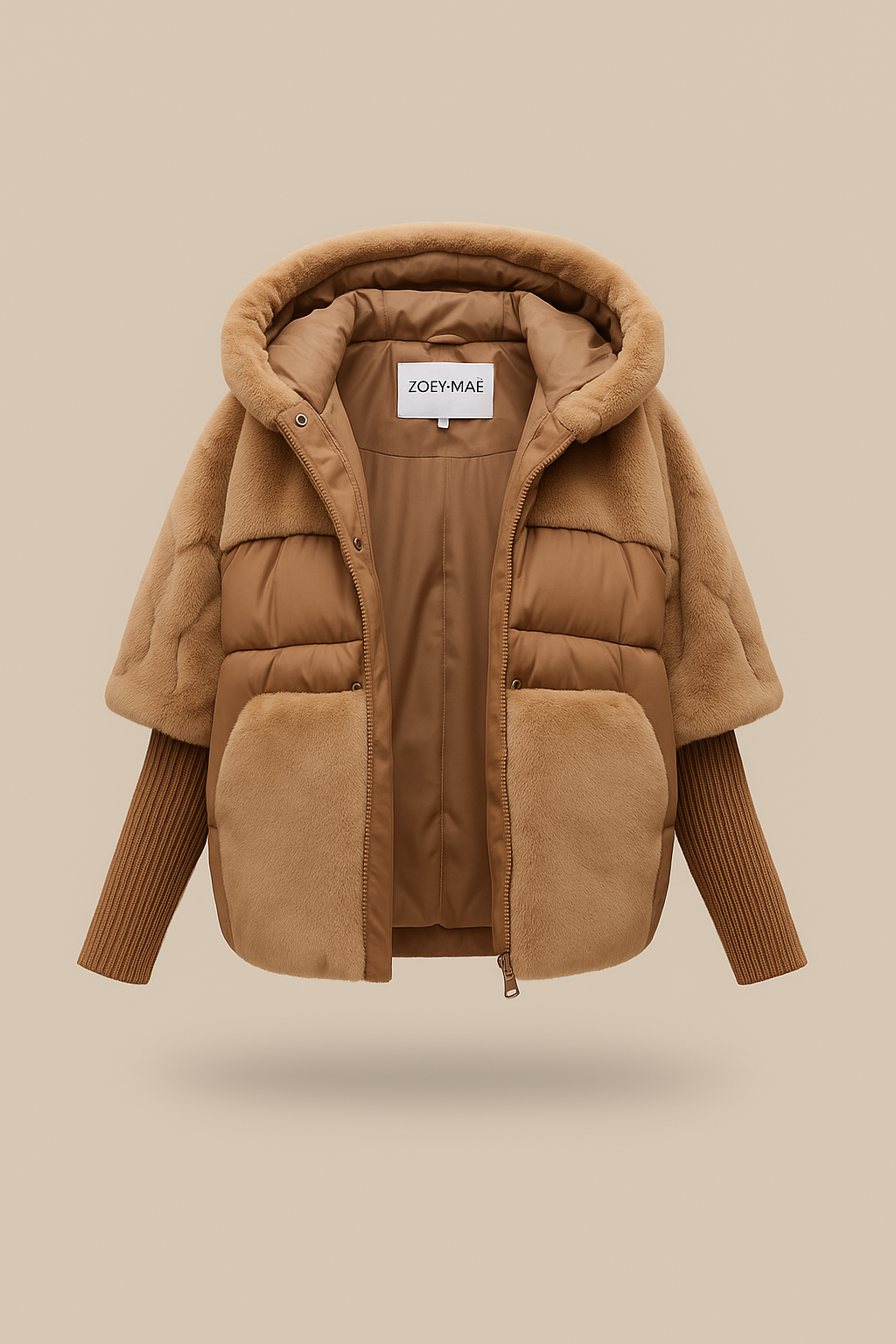 Astra - Multicolored winter jacket