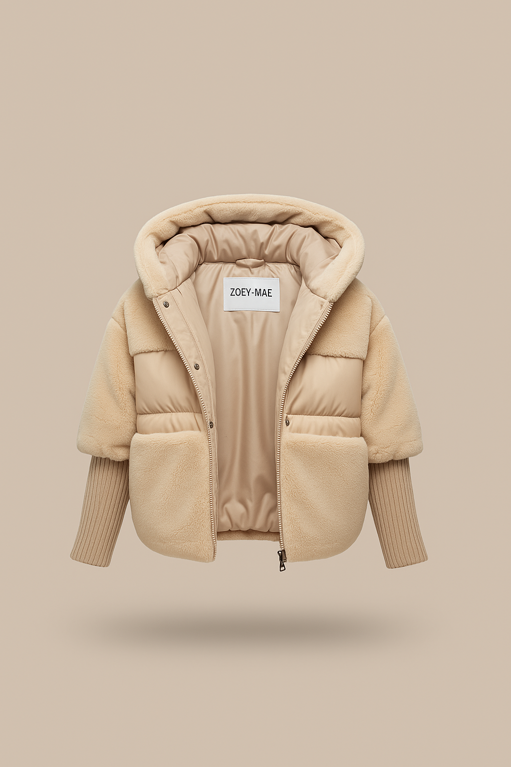 Astra - Multicolored winter jacket