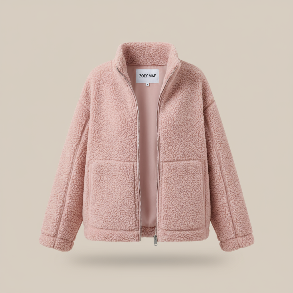 Araminta - Oversized Double zipper Winter Jacket