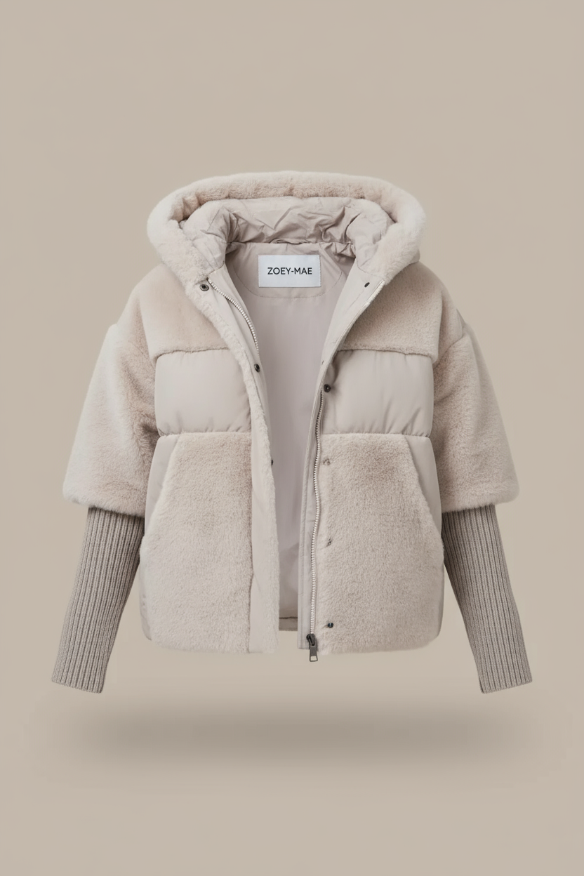 Astra - Multicolored winter jacket