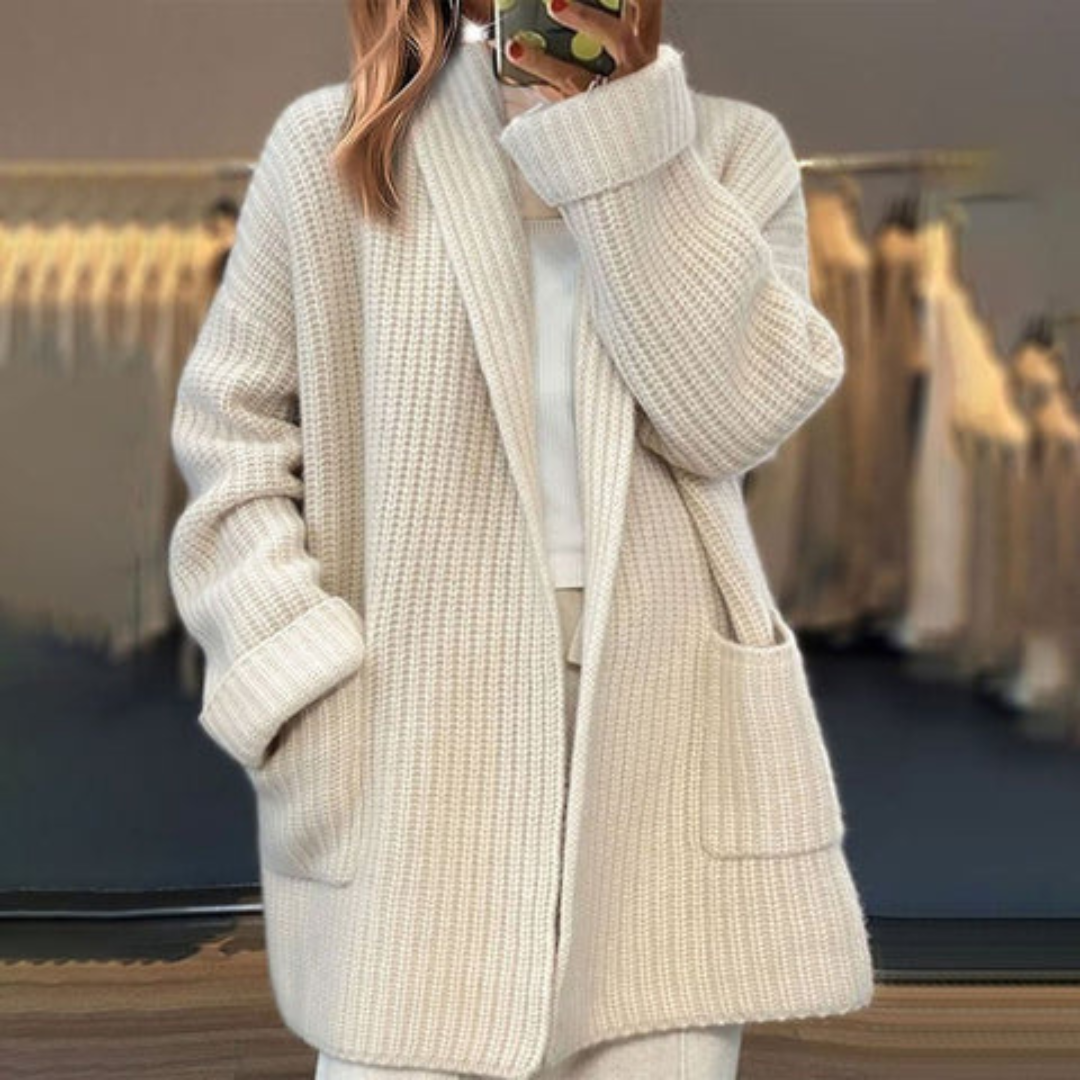 josephine | Knitted Cardigan in Wool Blend
