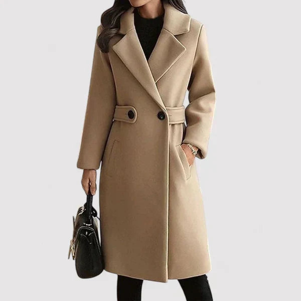 Clara - Belted Wool Coat