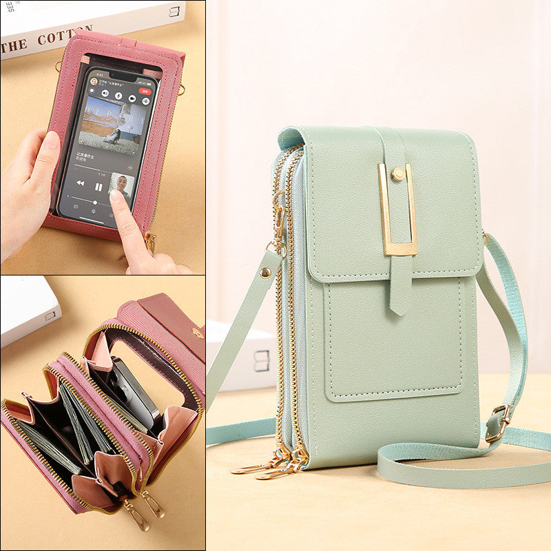 Dames Smartphone Crossbody Tas met Touchscreen Venster | Lacy