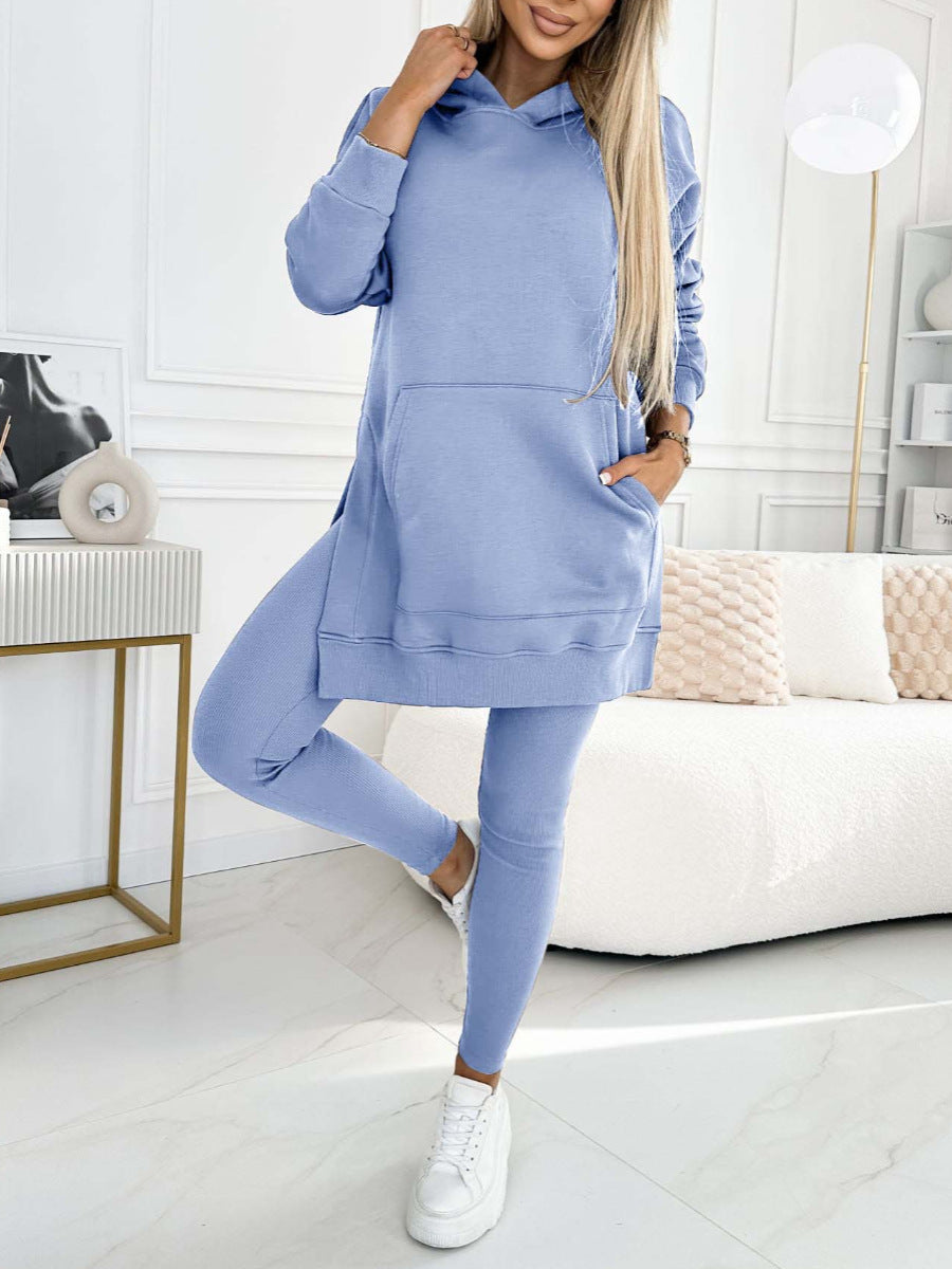 Dames Comfortabele Loungewear Set Hoodie en Legging | Devany