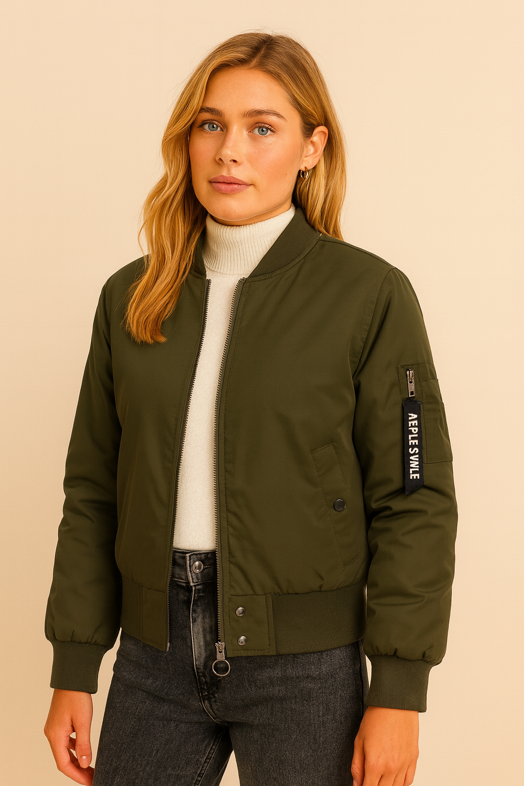 Dames Bomberjack met Praktische Details | Belize