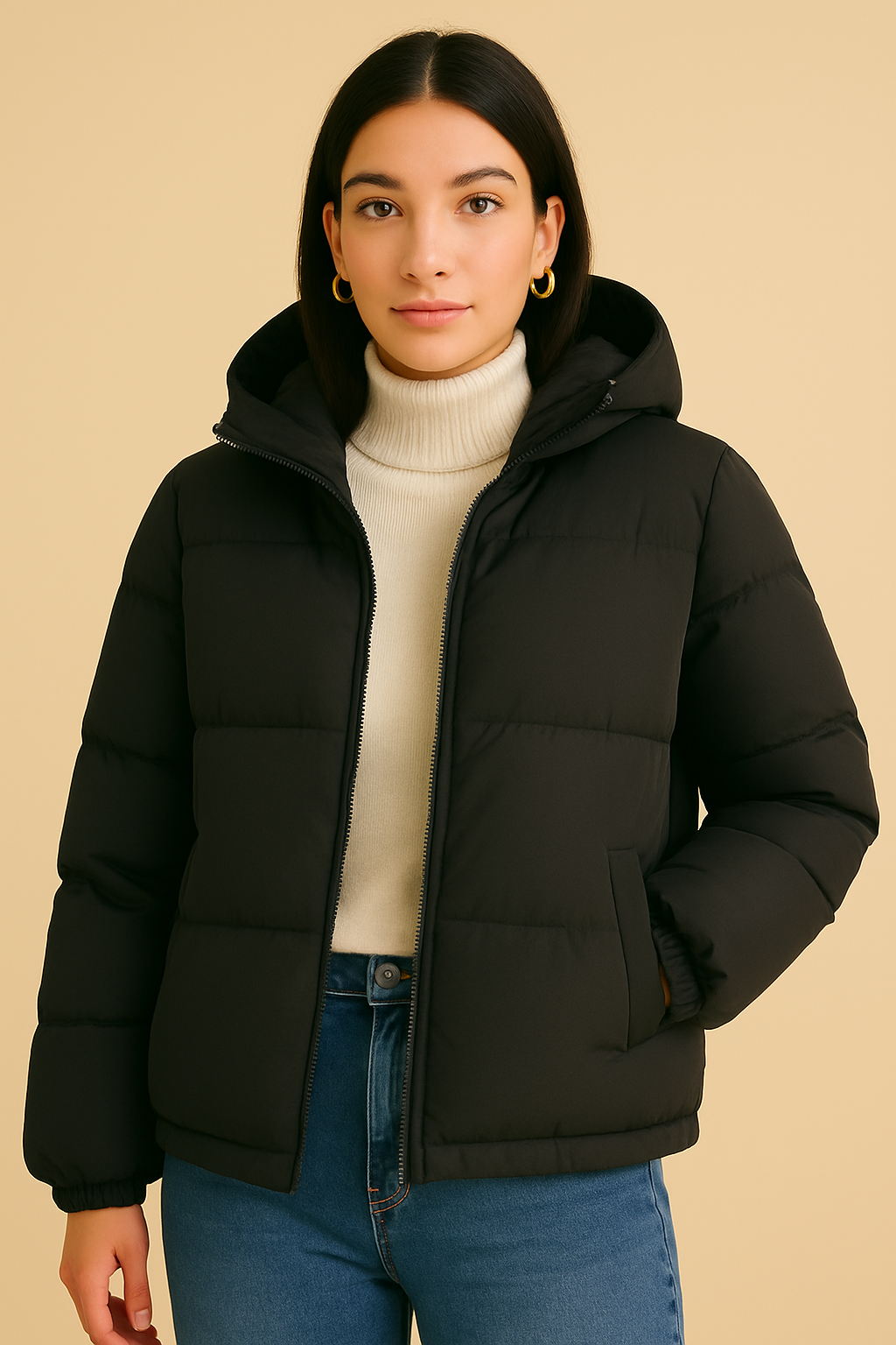 Bonnie | Women's Quilted Jacket with Hood