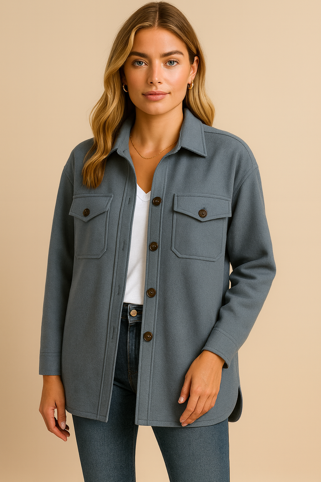 Dames Stijlvolle Tussenjas met Ceintuur | Brianna