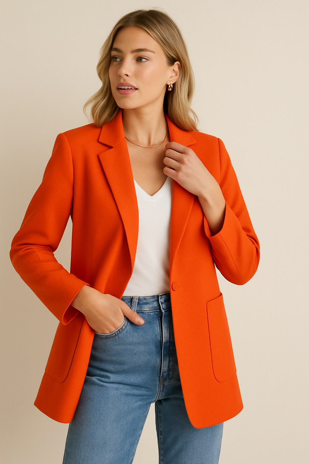 Dames Stijlvolle Blazer met Grote Zakken | Britt