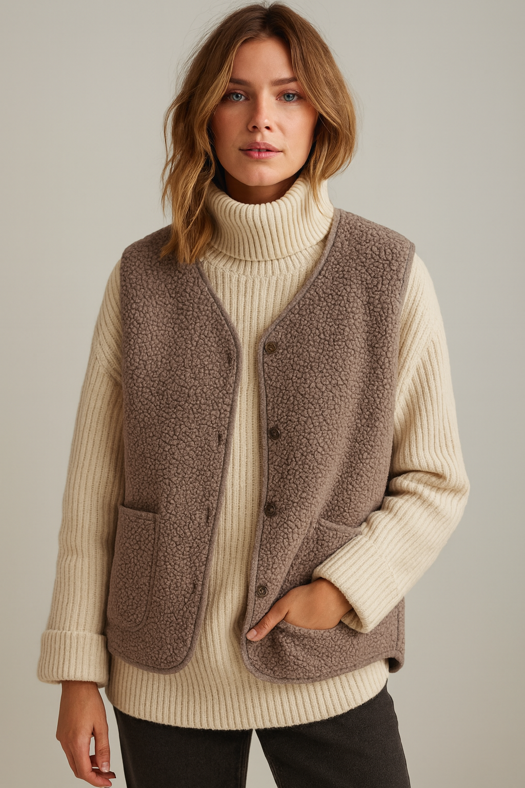 Faye | Cozy Fleece Vest