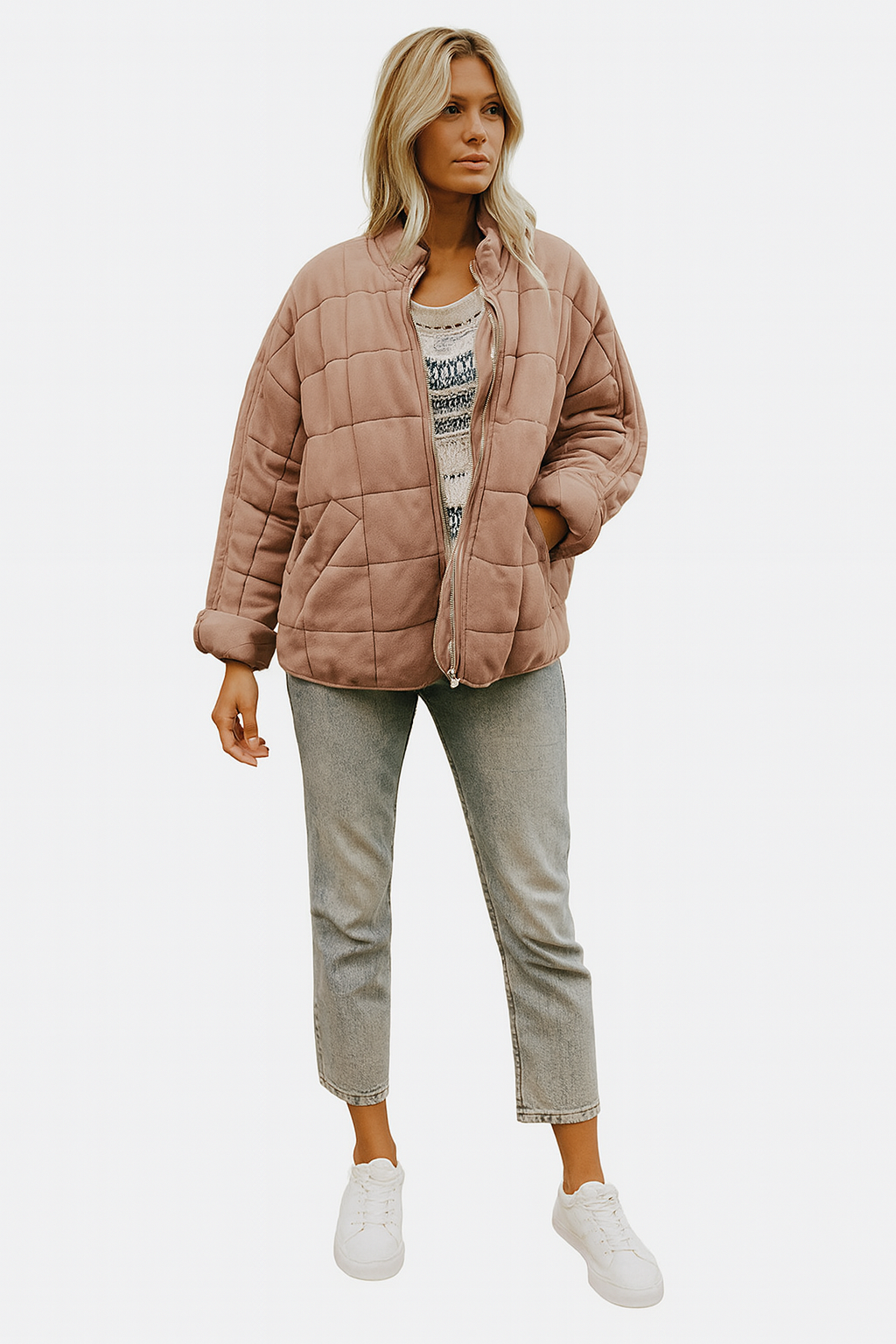 Lydia | Maple Blush Autumn Jacket