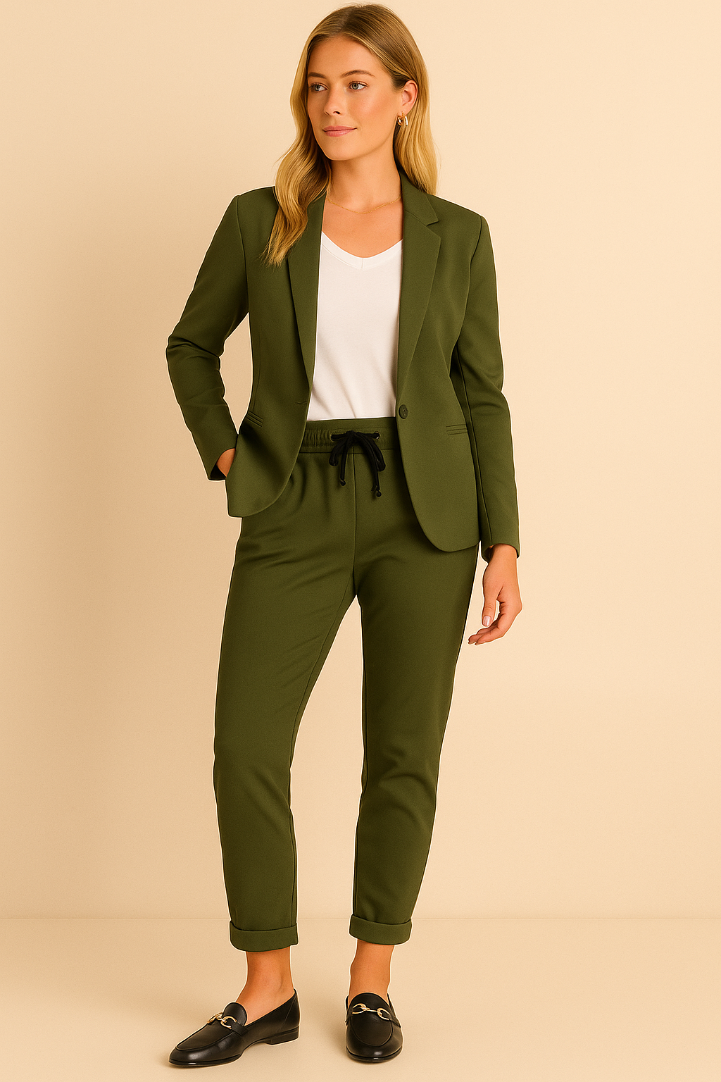 Dames Twee-Delig Pak Blazer en Jogger | Daisy