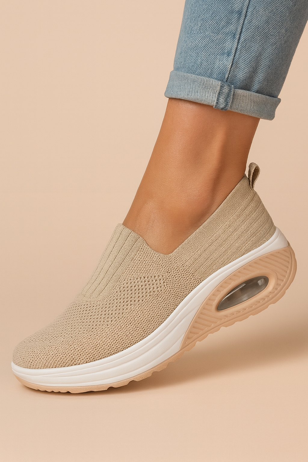 Dames Comfortabele Orthopedische Slip-On Sneakers | Evie