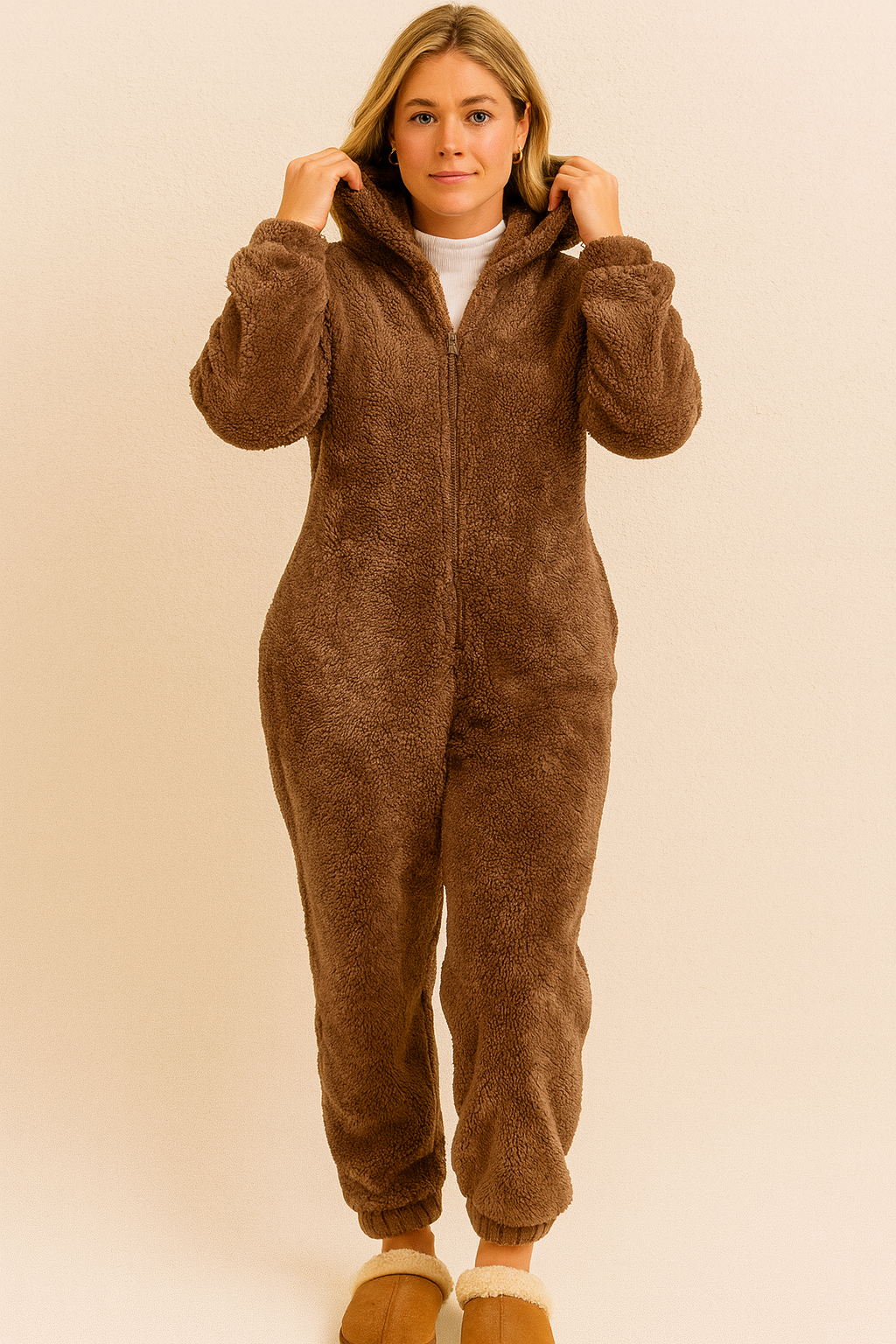 Dames Teddy Onesie | Felicia
