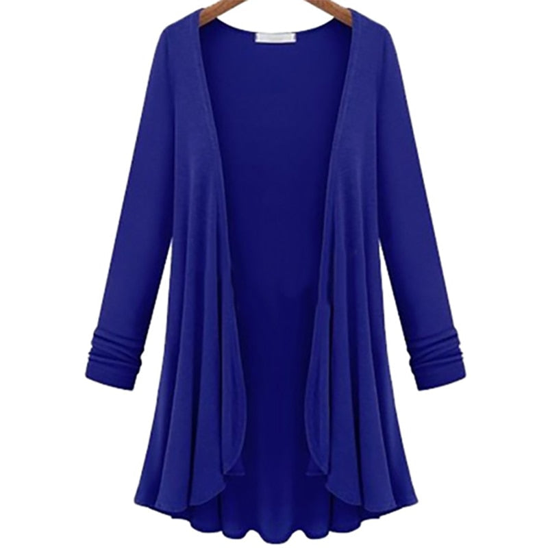 Dames Lang Vest met Elegante Details | Ravenna