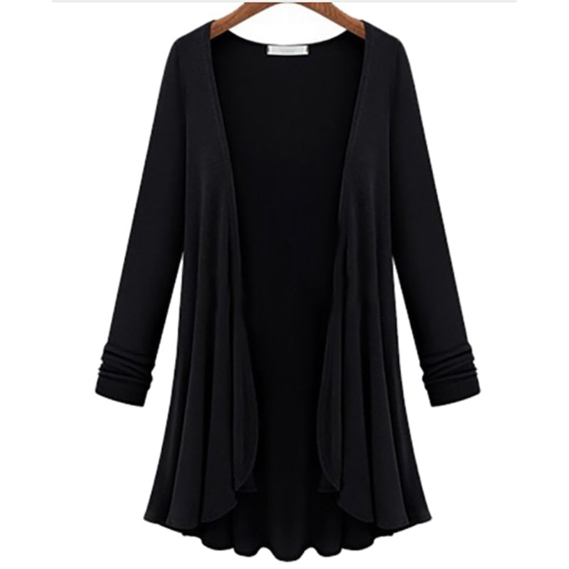 Dames Lang Vest met Elegante Details | Ravenna