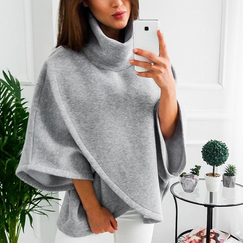 Dames Oversized Coltrui met Asymmetrische Snit | Rachana