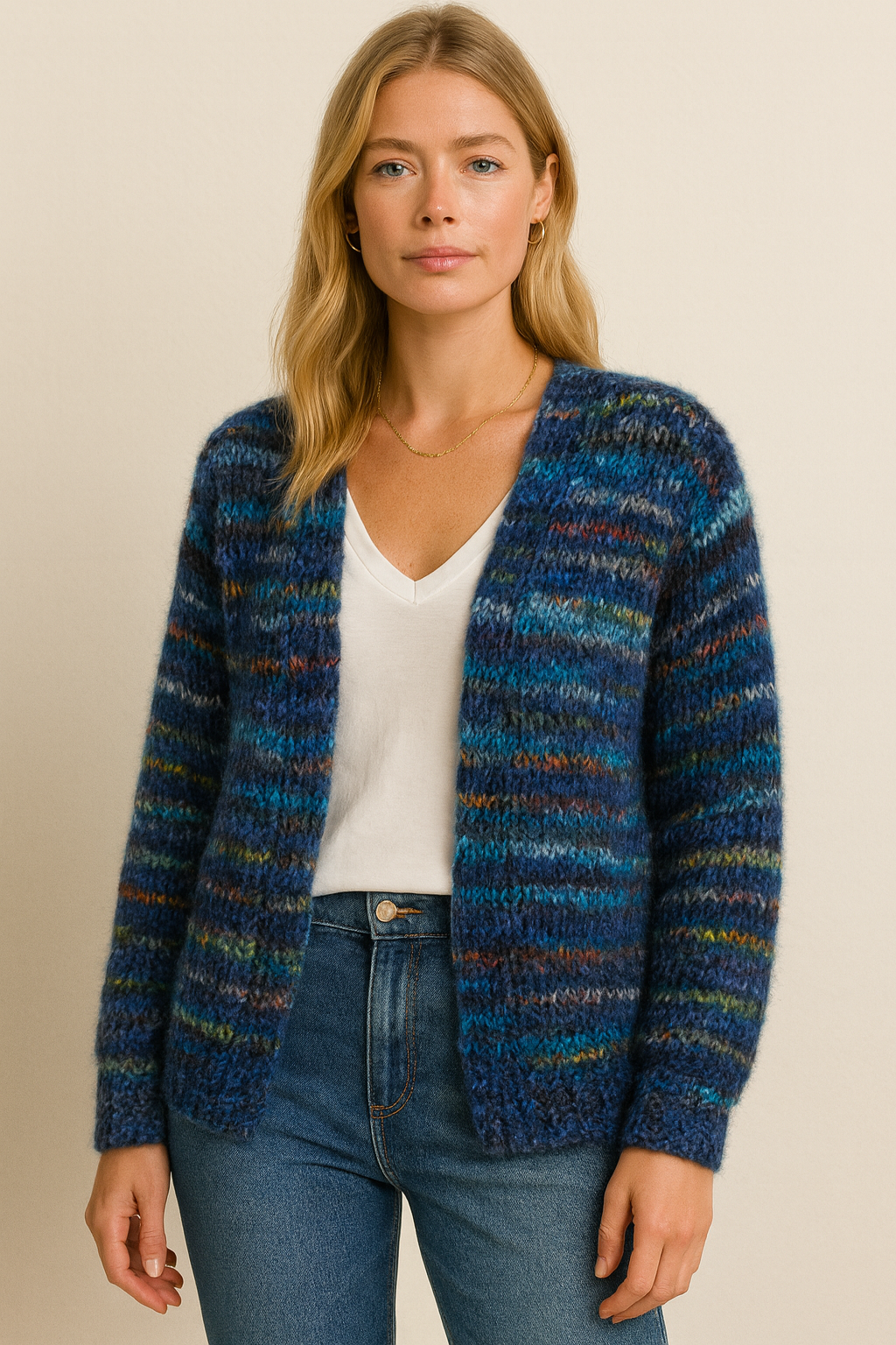 Dames Handgemaakt Kleurrijk Vest | Ruth