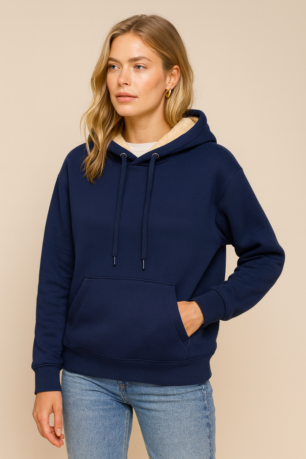 Dames Hoodie met Fleecevoering | Sendana