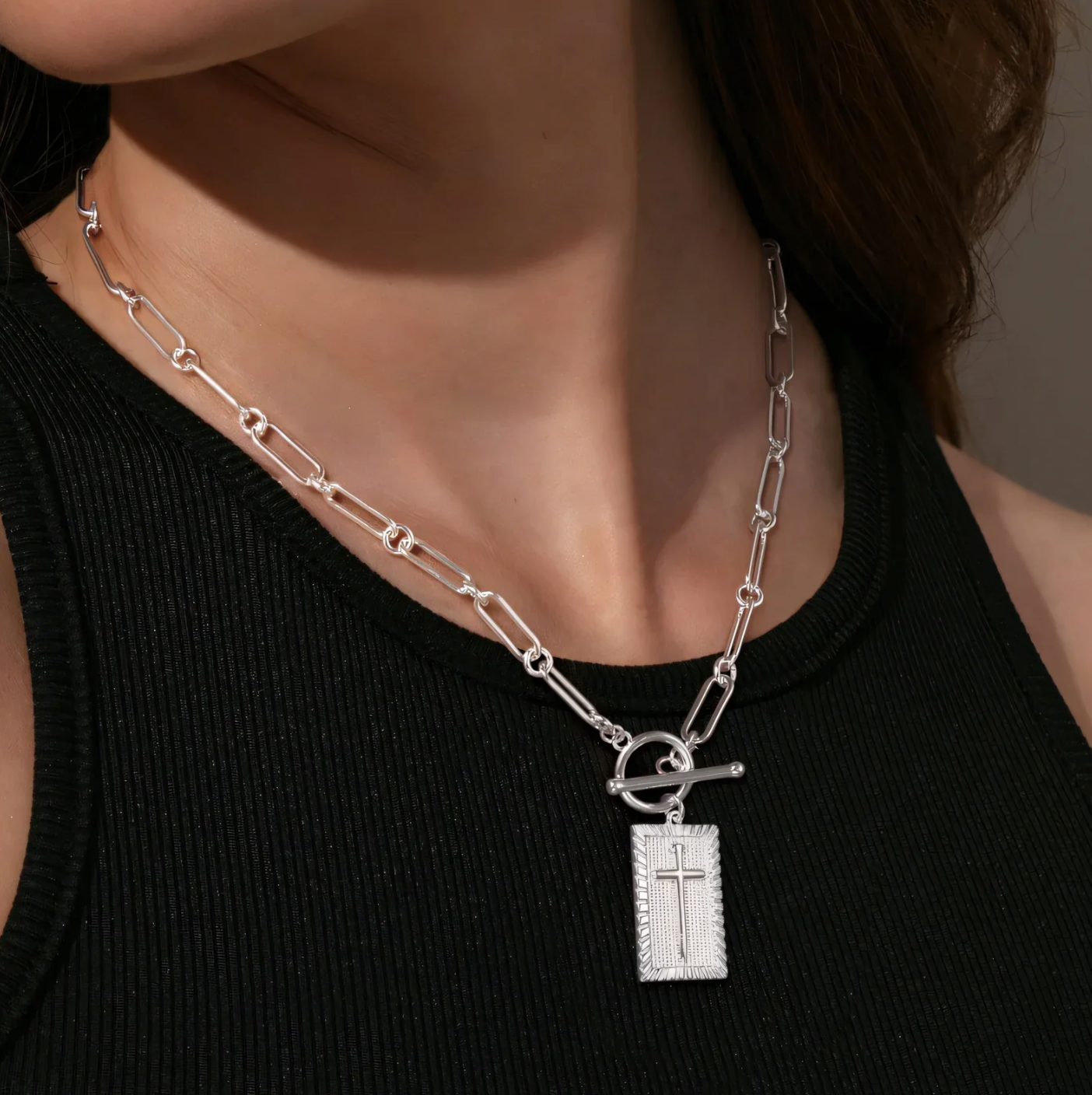 Unique Elegant Cross Necklace