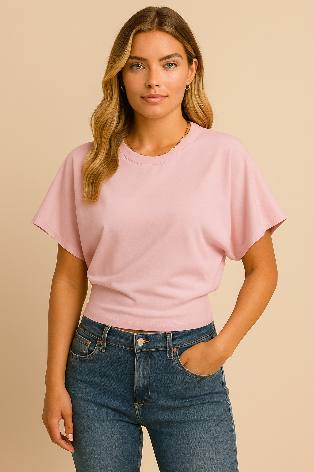 Dames Stijlvolle Top met Oversized Mouwen | Tori