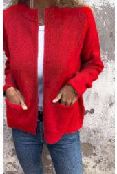 Dames Gebreid Vest met Ritssluiting | Resley