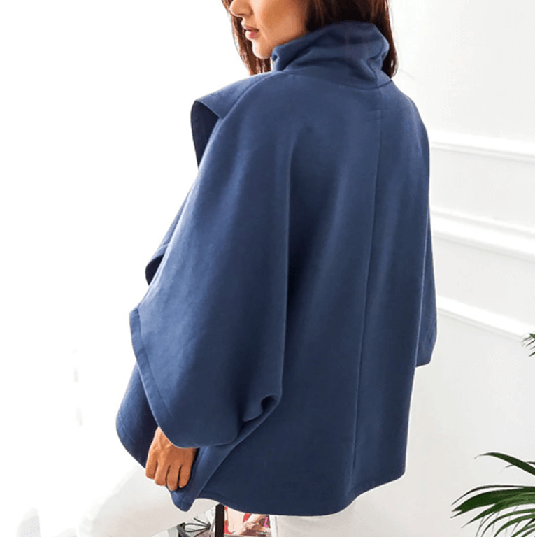 Dames Oversized Coltrui met Asymmetrische Snit | Rachana