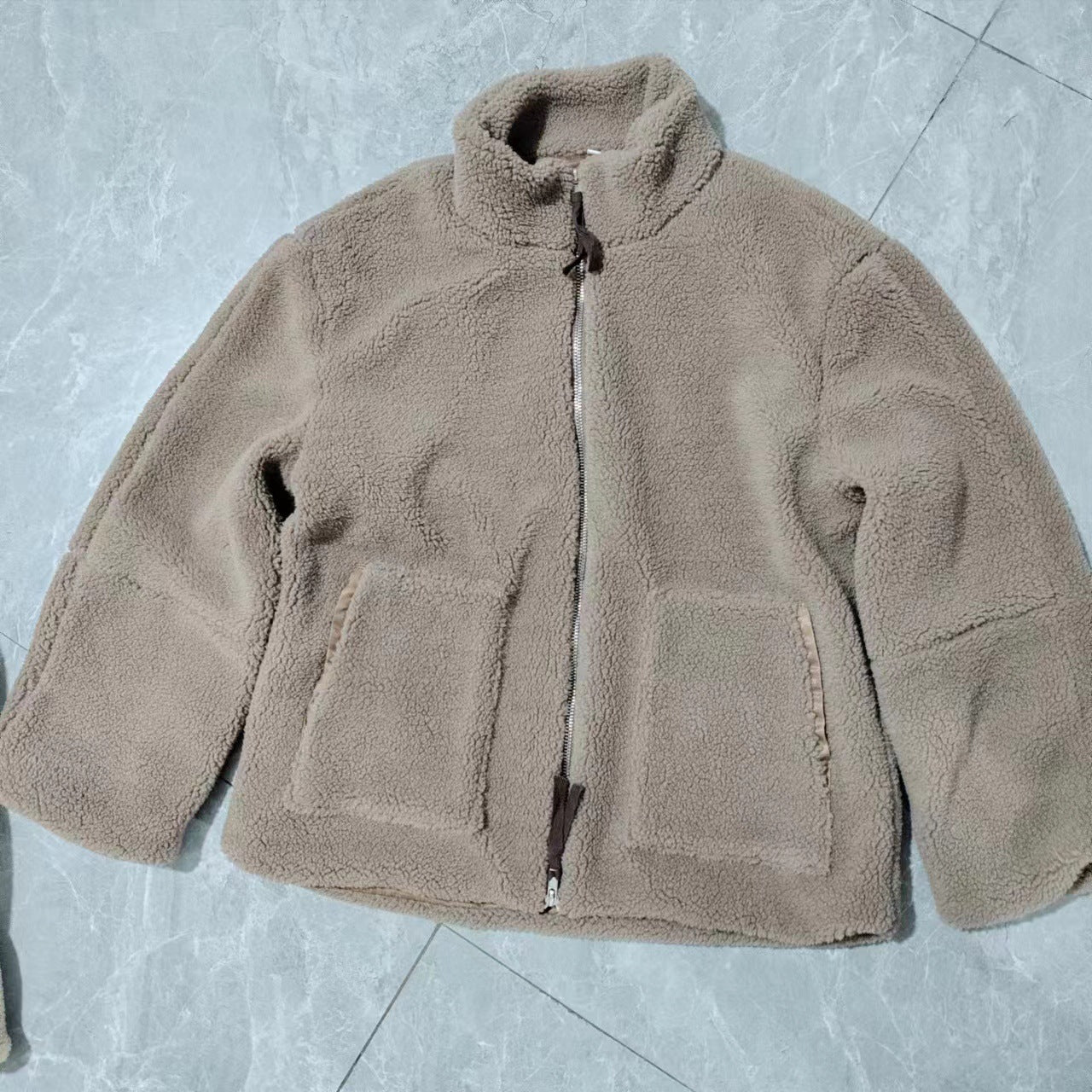 Dames Comfortabele Teddy Jas met Ritssluiting | Bee