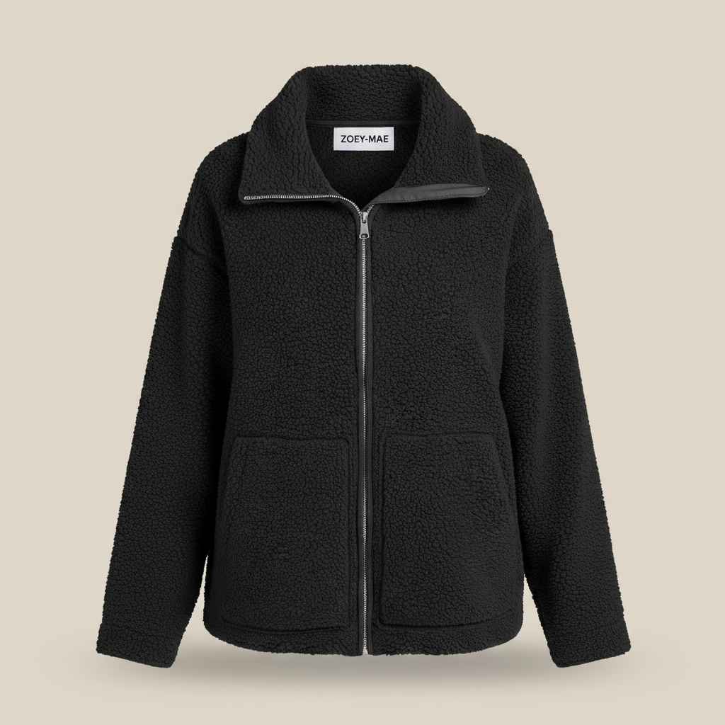 Araminta - Oversized Double zipper Winter Jacket