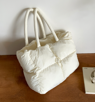 Dames Puffer Tote Bag | Lua