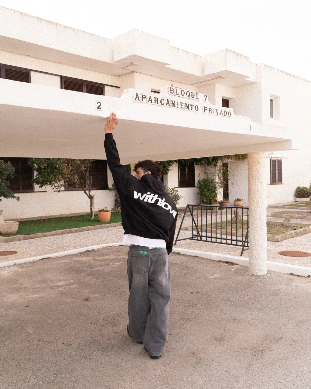 Dames Hoodie Ruimvallend met Opdruk | Solange