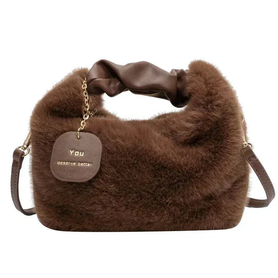 Dames Faux Fur Handtas | Lonny