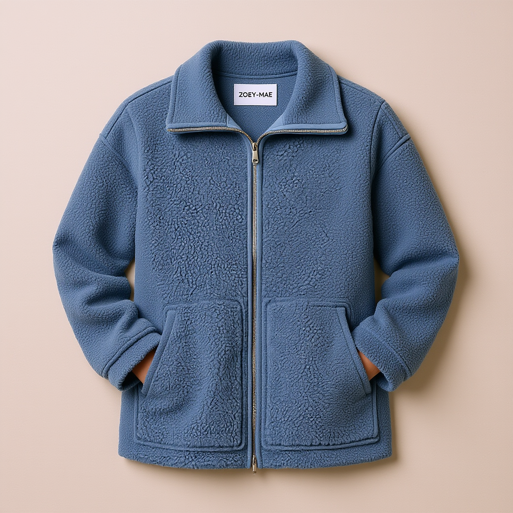 Araminta - Oversized Double zipper Winter Jacket