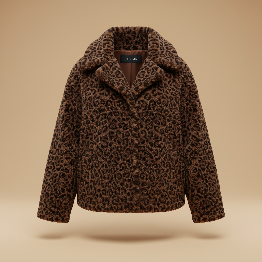 Eugenia - Women Elegant Faux Fur Coat Warm Fluffy