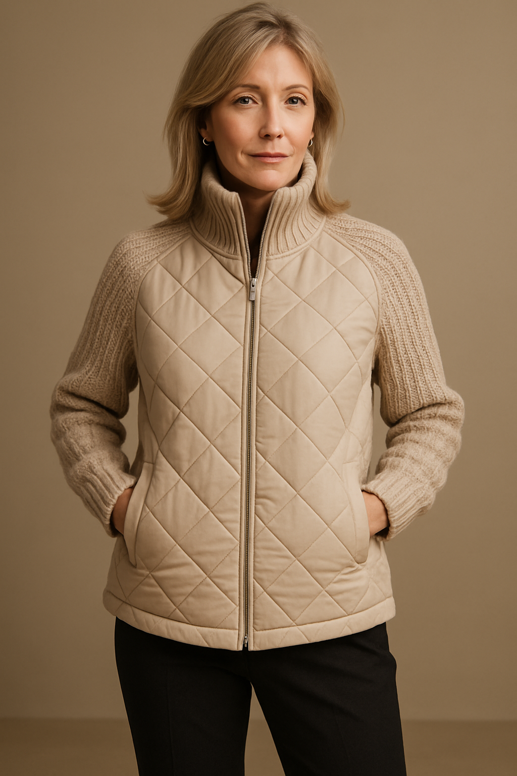 Valley | Elegant High-Collar Coat