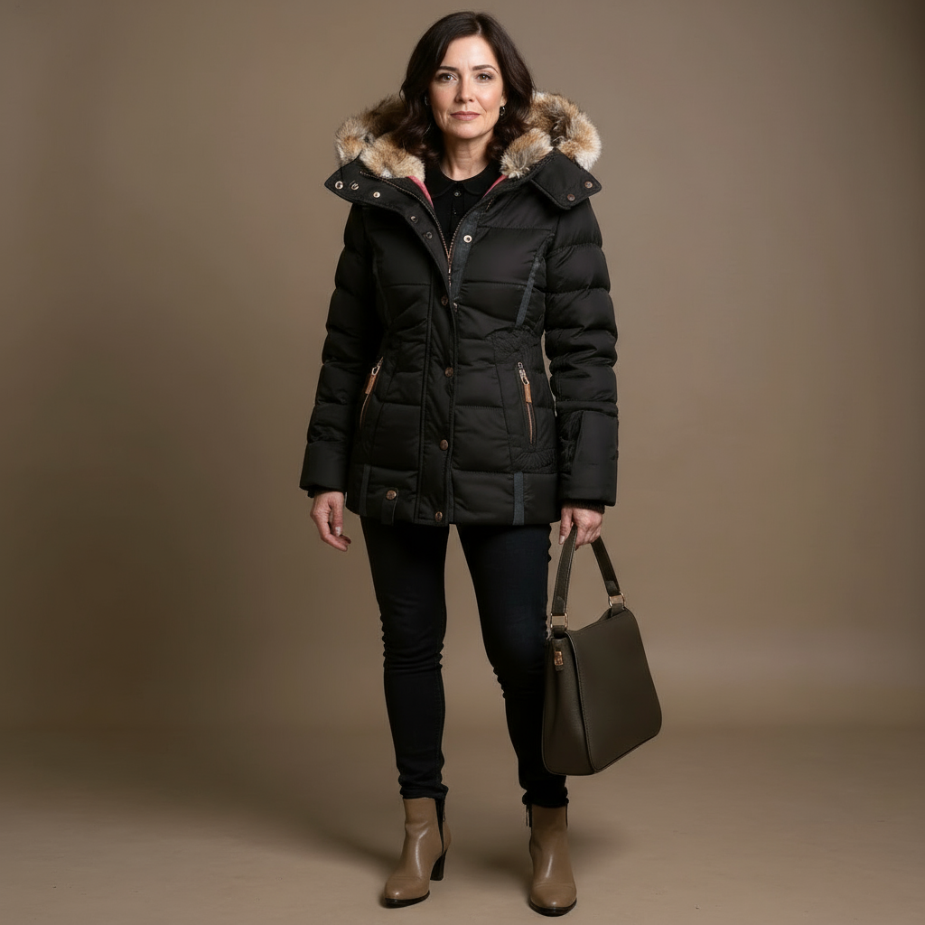 Eline - Cozy Faux Fur Lined Jacket