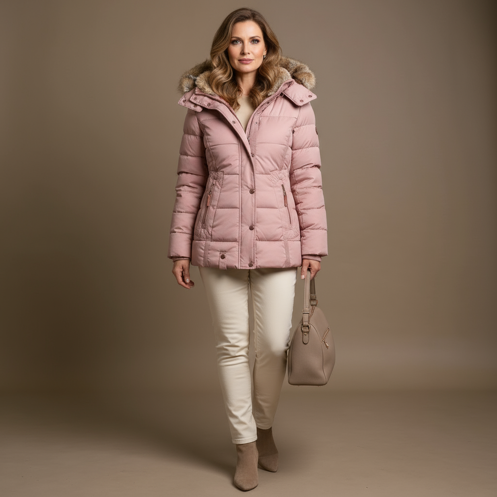Eline - Cozy Faux Fur Lined Jacket
