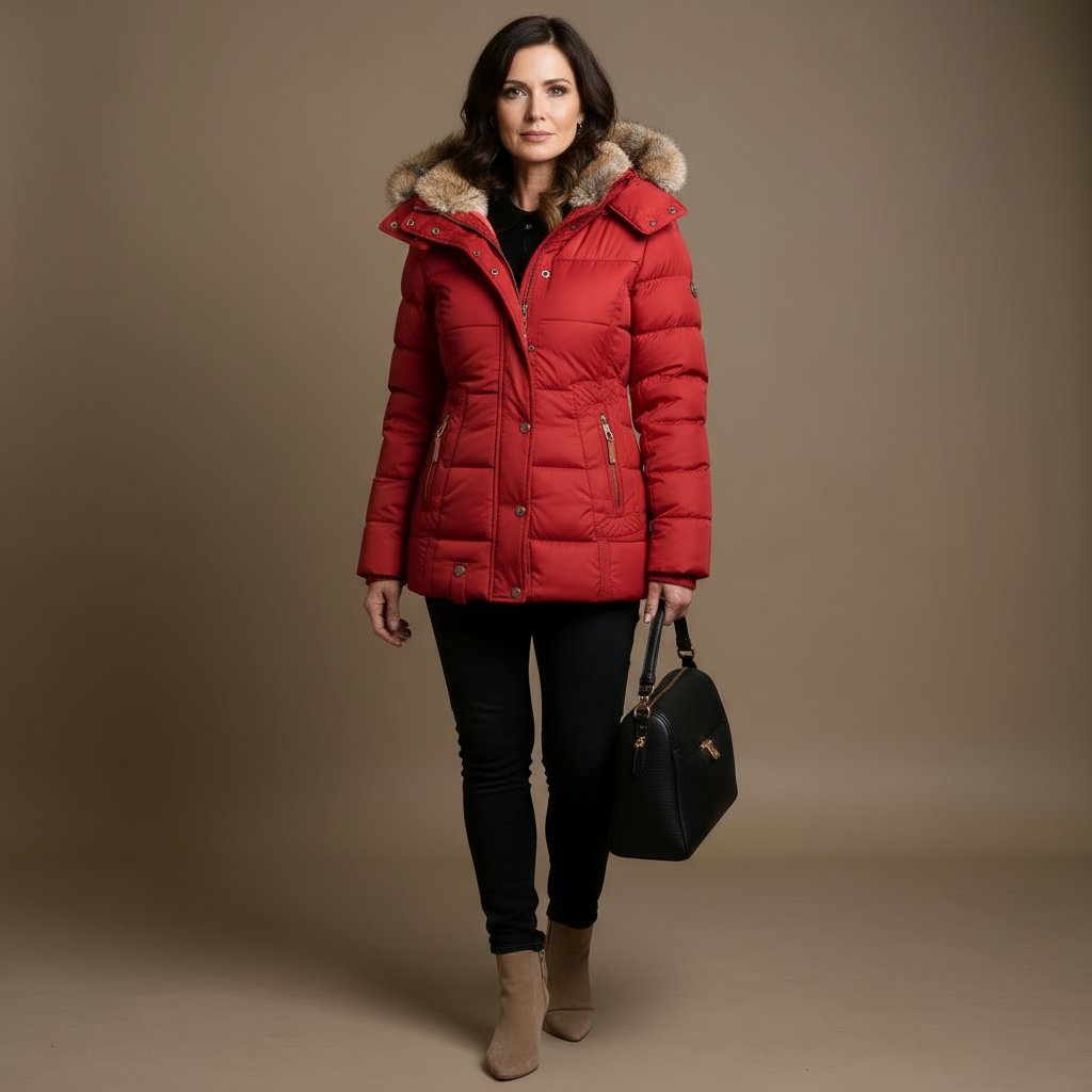 Eline - Cozy Faux Fur Lined Jacket