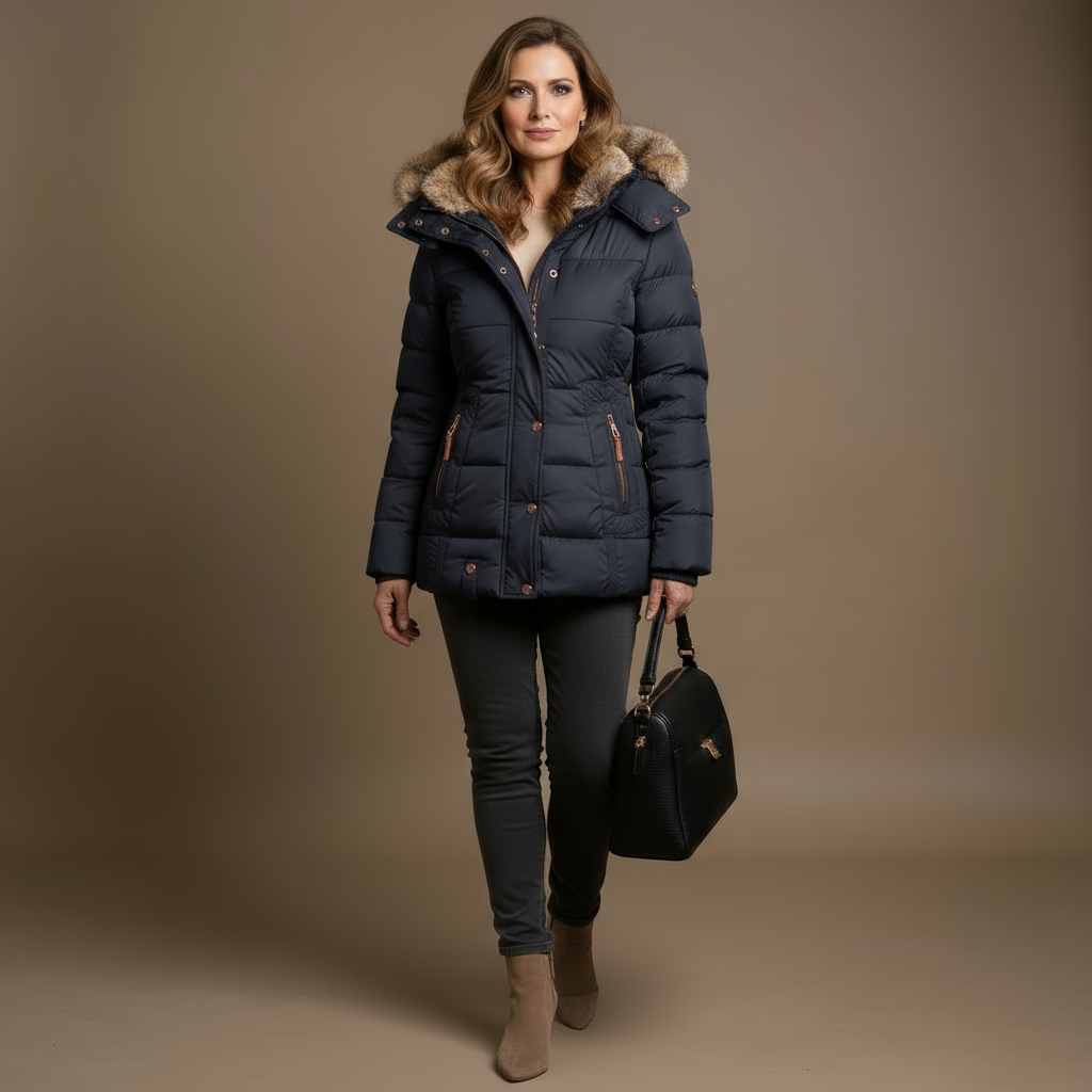 Eline - Cozy Faux Fur Lined Jacket