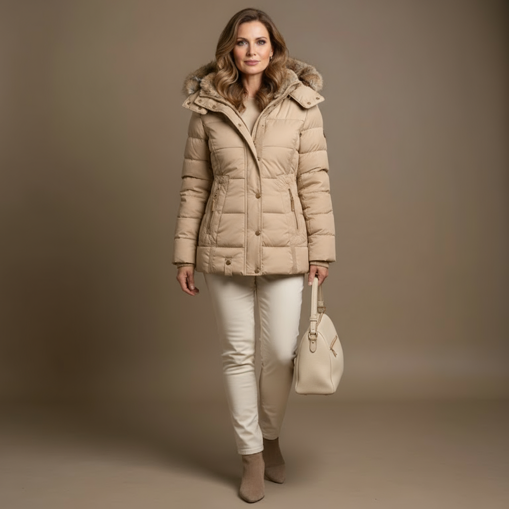 Eline - Cozy Faux Fur Lined Jacket
