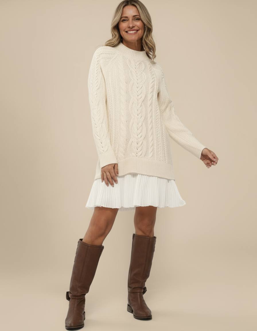 Sonja | Knit Sweater Dress